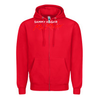 Red sammy hagar and the circle Zipper Hoodie - artisFamous