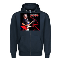 Navy sammy hagar and the circle Zipper Hoodie - artisFamous
