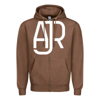 Chestnut ajr Zipper Hoodie - artisFamous