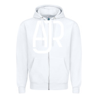 White ajr Zipper Hoodie - artisFamous