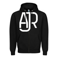 Black ajr Zipper Hoodie - artisFamous