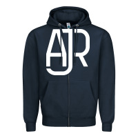 Navy ajr Zipper Hoodie - artisFamous