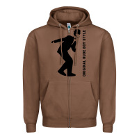 Chestnut Original Rude Boy Style Zipper Hoodie - artisFamous