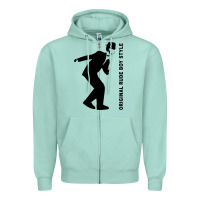 Seafoam Original Rude Boy Style Zipper Hoodie - artisFamous