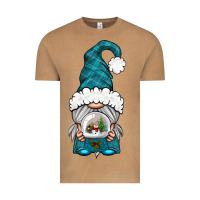 Vintage Camel winter gnome with snow globe Vintage Tee - BundleAndBundleShop