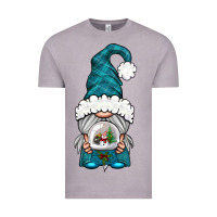 Vintage Zinc winter gnome with snow globe Vintage Tee - BundleAndBundleShop