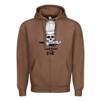 Chestnut bourdain cook free or die Zipper Hoodie - artisFamous