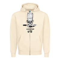 Sandshell bourdain cook free or die Zipper Hoodie - artisFamous
