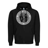 Black Dance The Ska, classic version Zipper Hoodie - artisFamous