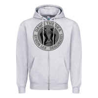 Heather Grey Dance The Ska, classic version Zipper Hoodie - artisFamous