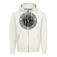 Oatmeal Heather Dance The Ska, classic version Zipper Hoodie - artisFamous