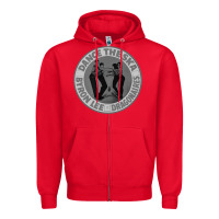 Red Dance The Ska, classic version Zipper Hoodie - artisFamous