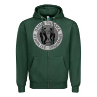 Sports Green Dance The Ska, classic version Zipper Hoodie - artisFamous