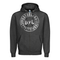 Charcoal Heather DASHBOARD CONFESSIONAL Zipper Hoodie - artisFamous