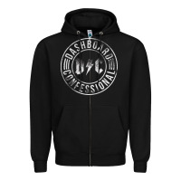 Black DASHBOARD CONFESSIONAL Zipper Hoodie - artisFamous
