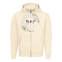 Sandshell DASHBOARD CONFESSIONAL Zipper Hoodie - artisFamous