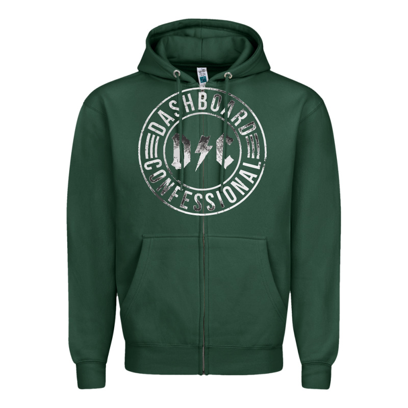 Dashboard Confessional Zipper Hoodie by artisFamous | Teevron