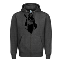 Charcoal Heather sugar music guitar Zipper Hoodie - artisFamous