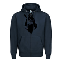 Navy sugar music guitar Zipper Hoodie - artisFamous