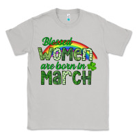 Moon Dust Blessed women are born in March Classic Tee - CowGirlArtShop