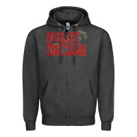 Charcoal Heather DASHBOARD CONFESSIONAL Zipper Hoodie - artisFamous
