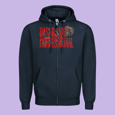 Dashboard Confessional Zipper Hoodie Designed By Artisfamous