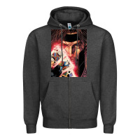 Charcoal Heather gambit Zipper Hoodie - artisFamous
