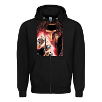 Black gambit Zipper Hoodie - artisFamous