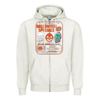 Oatmeal Heather halloween specials season of the witch Zipper Hoodie - artisFamous