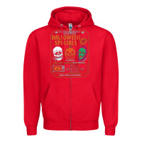 Red halloween specials season of the witch Zipper Hoodie - artisFamous