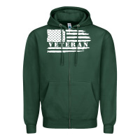 Sports Green american veteran, patriotic american tee, army style sweatshirt Zipper Hoodie - artisFamous