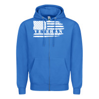 True Royal american veteran, patriotic american tee, army style sweatshirt Zipper Hoodie - artisFamous