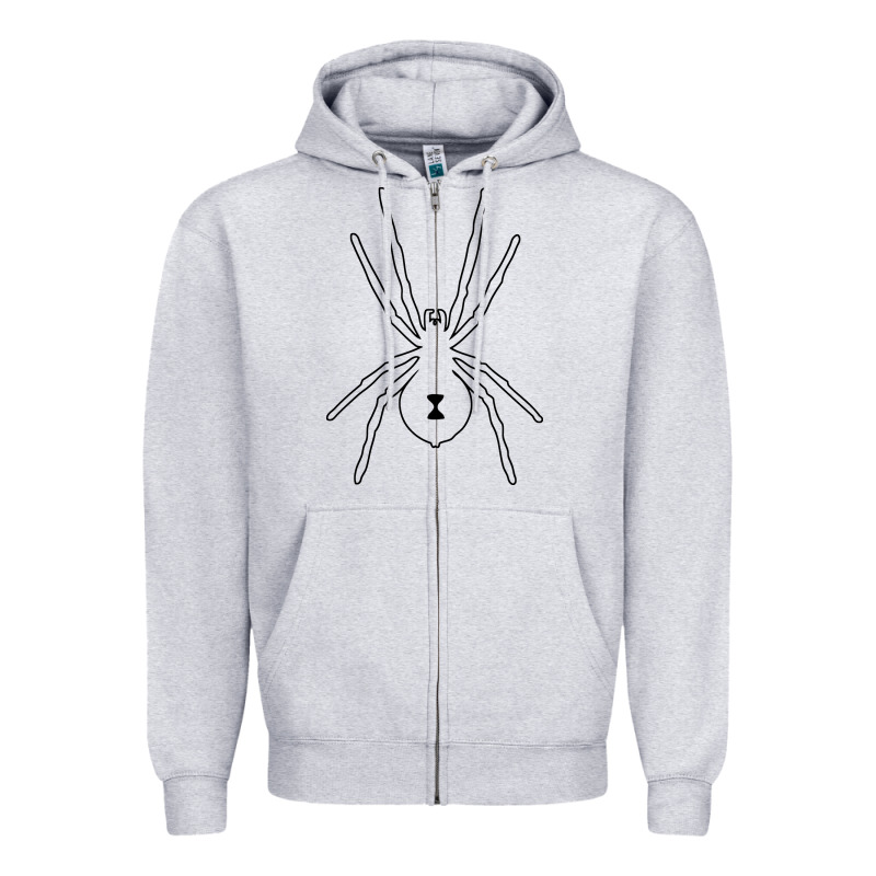 Black Widow Zipper Hoodie by artisFamous | Teevron