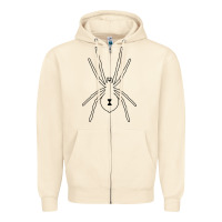 Sandshell black widow Zipper Hoodie - artisFamous