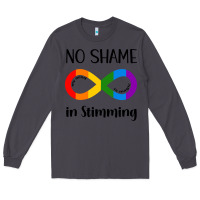 Smoke no Shame Stimming Long Sleeve Tee - CowhideDigitalArt