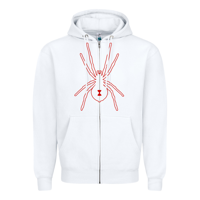 Black Widow Zipper Hoodie by artisFamous | Teevron