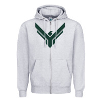 Heather Grey ATREIDES Zipper Hoodie - artisFamous