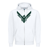 White ATREIDES Zipper Hoodie - artisFamous