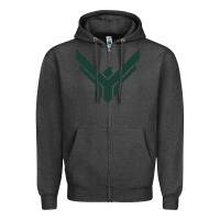 Charcoal Heather ATREIDES Zipper Hoodie - artisFamous