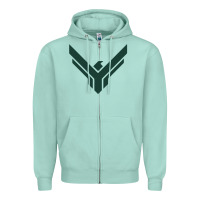 Seafoam ATREIDES Zipper Hoodie - artisFamous
