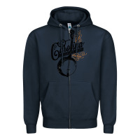 Navy the carolina chocolate drops Zipper Hoodie - artisFamous