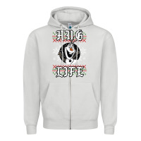 Dove Grey fro.zen o.l.a.f hug life ugly christmas sweater style shirt Zipper Hoodie - artisFamous