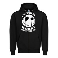 J.a.c.k  Skel.ling.ton  Worst Nightmare T Shirt Zipper Hoodie | Teevron