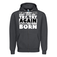 Smoke second born gifts Zipper Hoodie - artisFamous