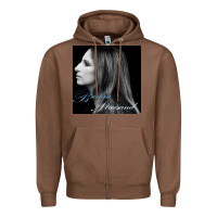 Chestnut Barbra Streisand design Zipper Hoodie - artisFamous