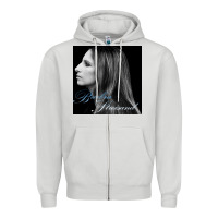 Dove Grey Barbra Streisand design Zipper Hoodie - artisFamous