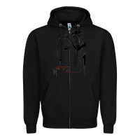 Black Design barbra streisand Zipper Hoodie - artisFamous