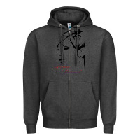 Charcoal Heather Design barbra streisand Zipper Hoodie - artisFamous