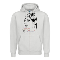 Dove Grey Design barbra streisand Zipper Hoodie - artisFamous