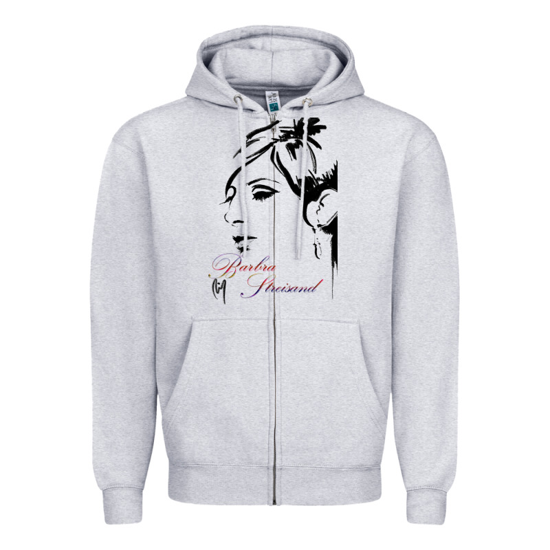 Design Barbra Streisand Zipper Hoodie by artisFamous | Teevron